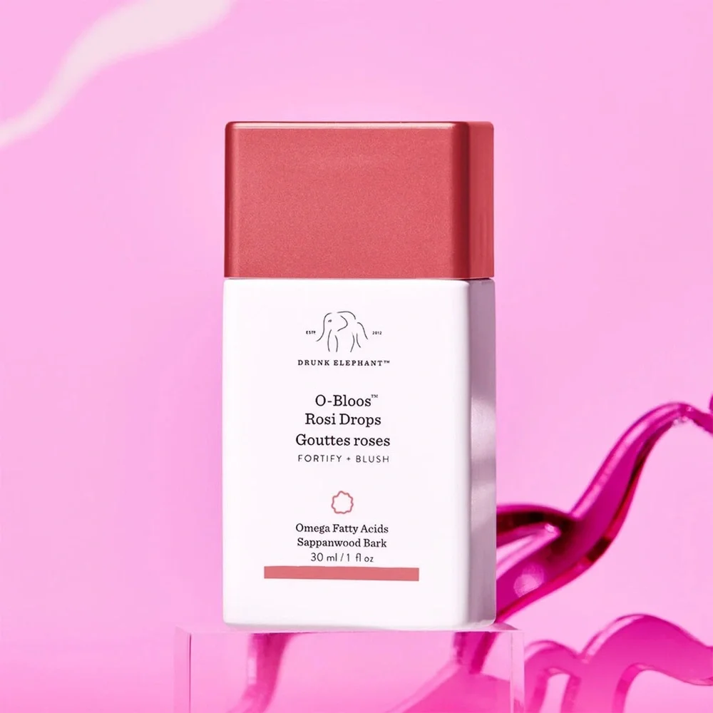 ✨ Drunk Elephant O-Bloos Rosi Drops • Full Size • Brand New in Box